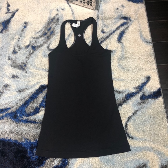 lululemon athletica Tops - Lululemon Black Tank Top T6